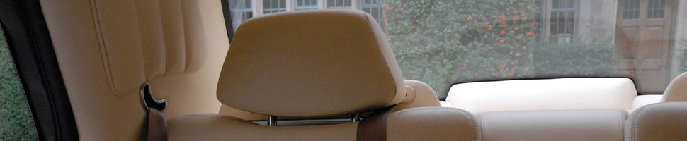 Bentley Arnage interior headrest