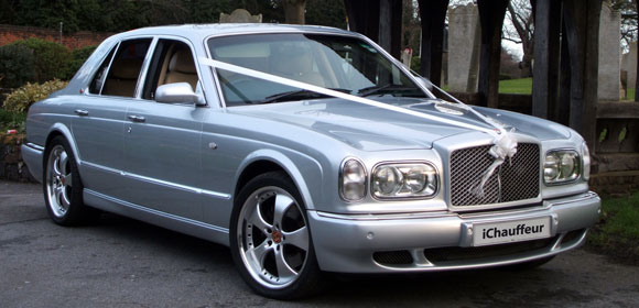 iChauffeur have a selection of Bentley Arnage wedding cars available for