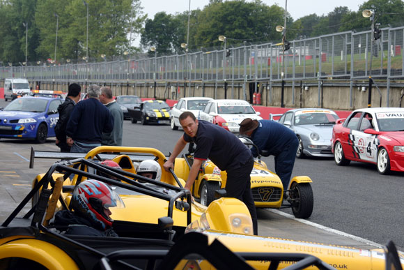 Brands Hatch Pit Lane
