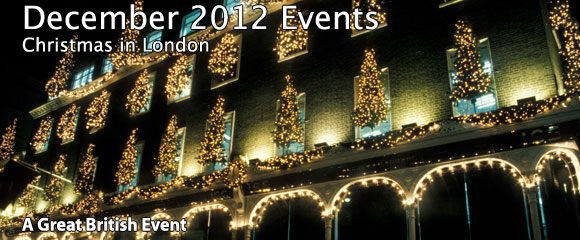 London Events December 2012