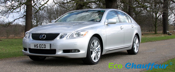 Lexus Hybrid Eco Chauffeur Car