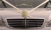 Mercedes wedding car