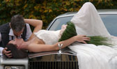 Rolls-Royce Phantom wedding car love