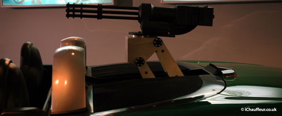 Jaguar XKR Car Gattling Gun