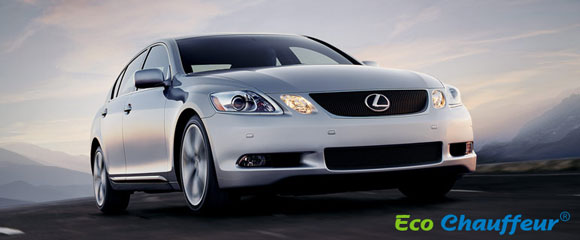 Lexus GS 450h hybrid chauffeur car