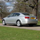 Rear quarter view of Lexus GS 450h Hybrid car