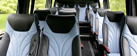 Luxury Mini Bus Coach seats