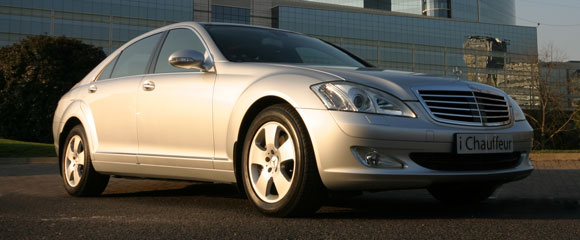 Mercedes S Class chauffeur car