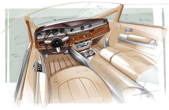 Rolls-Royce Phantom Coupé Aviator Sketch