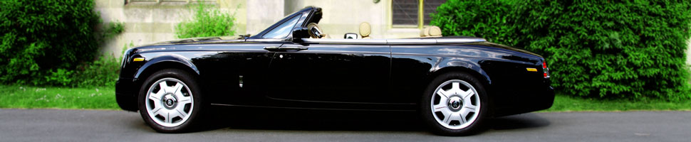 Phantom Drophead Wedding Car Hire
