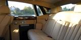Rolls-Royce Phantom chauffeur car interior