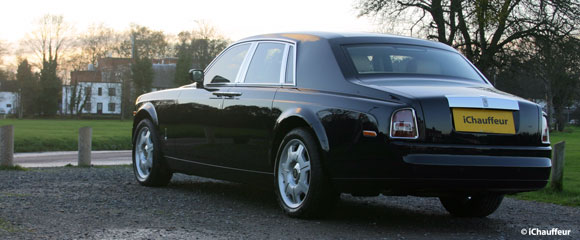 Blue Rolls-Royce Phantom