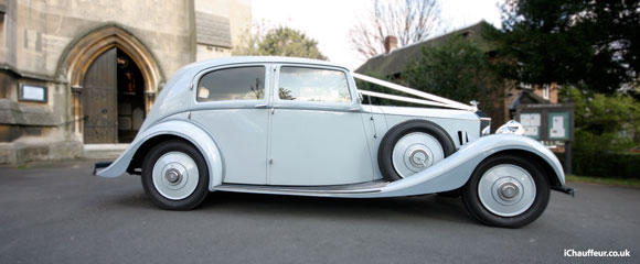 1936 vintage Rolls-Royce wedding car 1936 Rolls-Royce Wedding Car