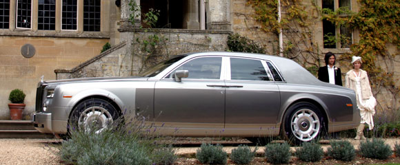 Rolls-Royce Phantom wedding car