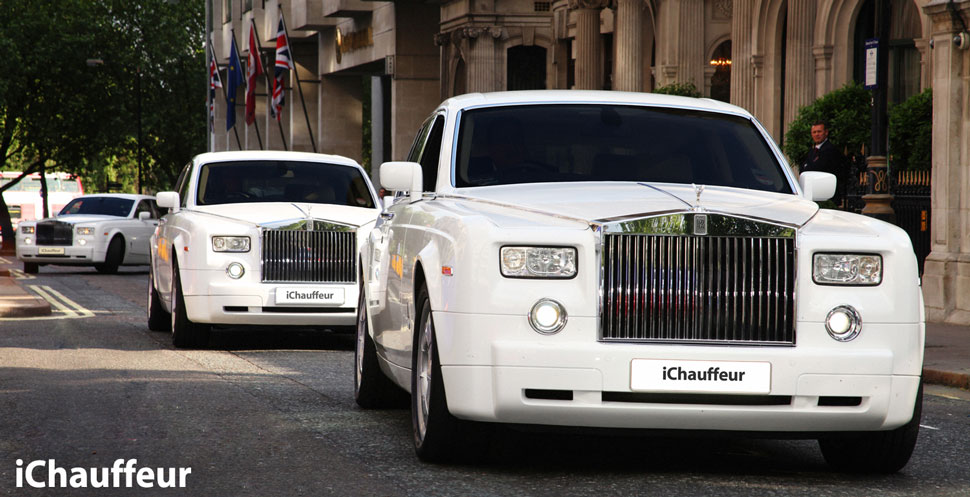 RollsRoyce Phantom chauffeur car hire