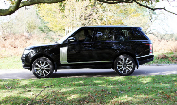 Range Rover chauffeur car