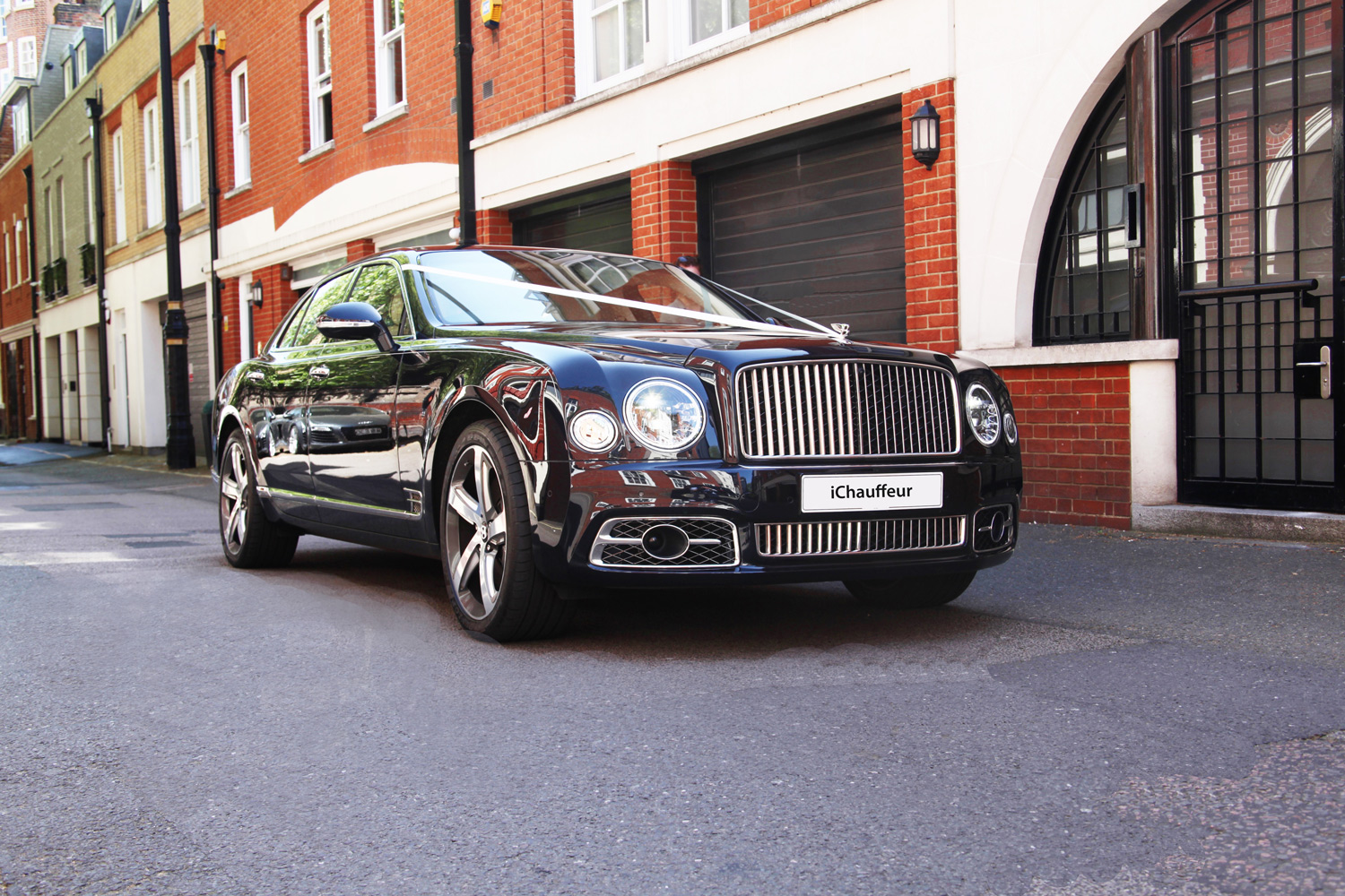 Wedding Car Hire Ribbons - Bentley Mulsanne Wedding Car