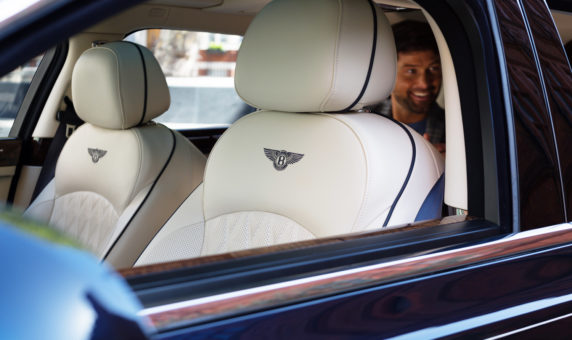 Bentley Mulsanne Wedding Car- Hire Interior