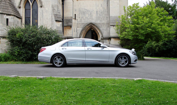 S-Class church wedding car