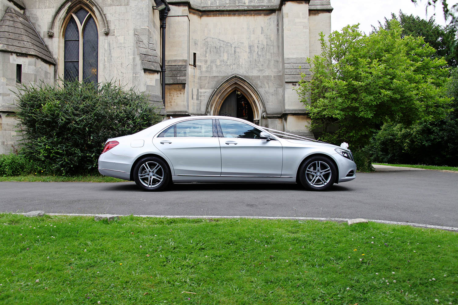 S-Class church wedding car
