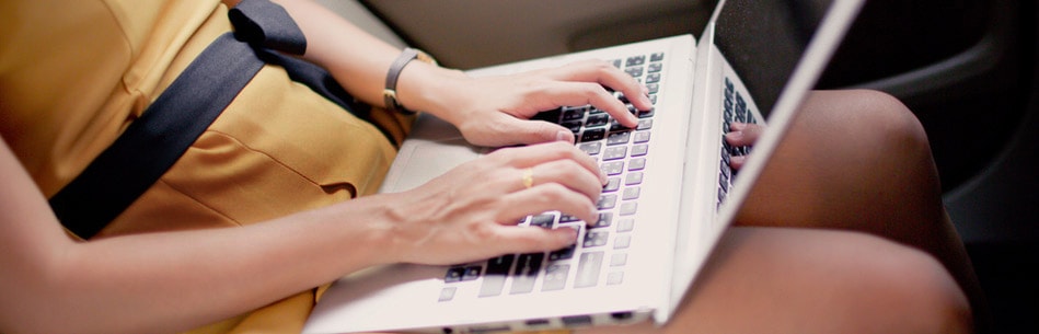 Itinerary changes on laptop