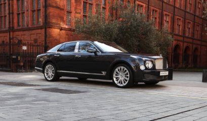 Bentley Mulsanne chauffeur car in central London