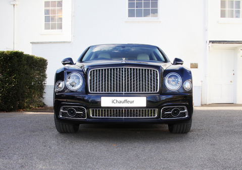 Bentley chauffeur car front