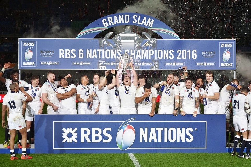 RBS 6 Nations winners - England