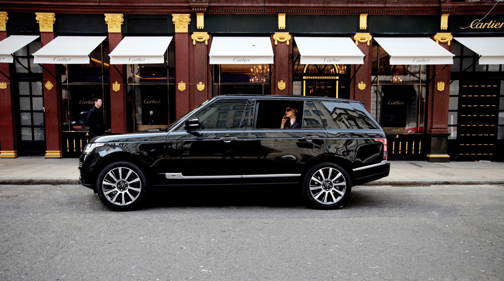 Range Rover chauffeur car