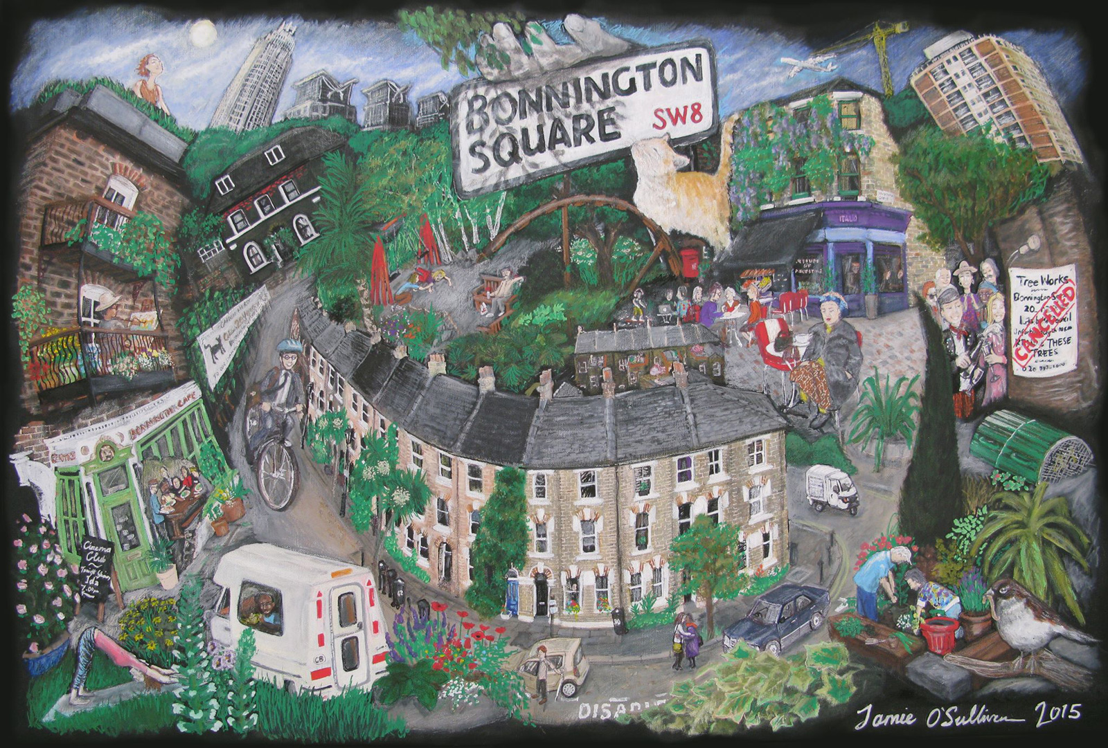 Bonnington Square Murial