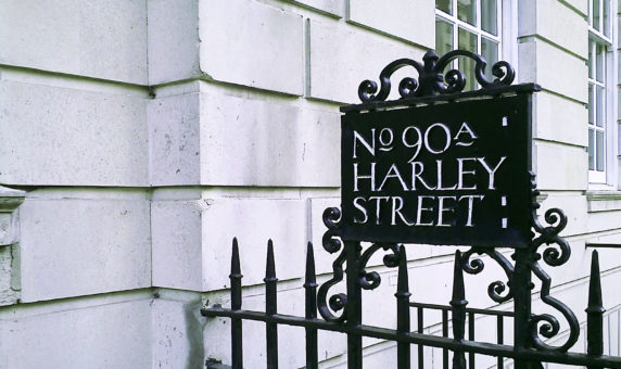 Harley Street clinic in London