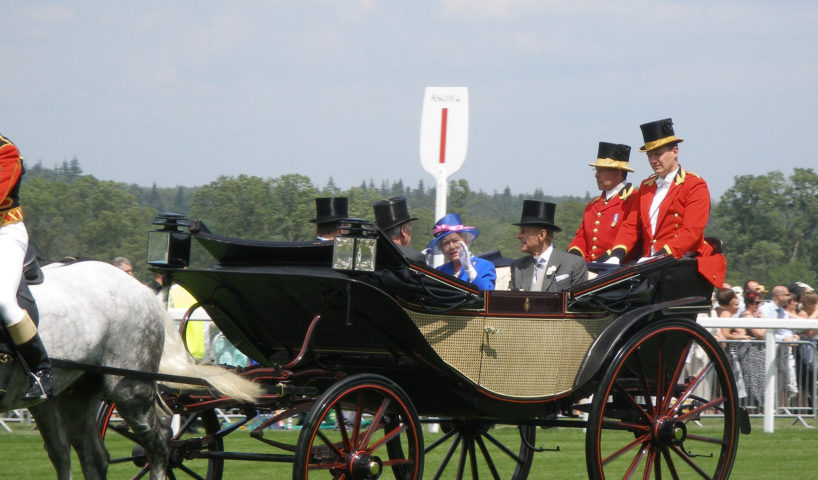 Royal carriage at Royal Ascot