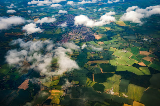 Stansted Airport landscape