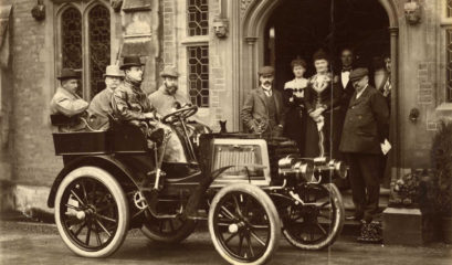 C.S. Rolls chauffeuring George V