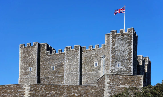 Dover Castle in Kent