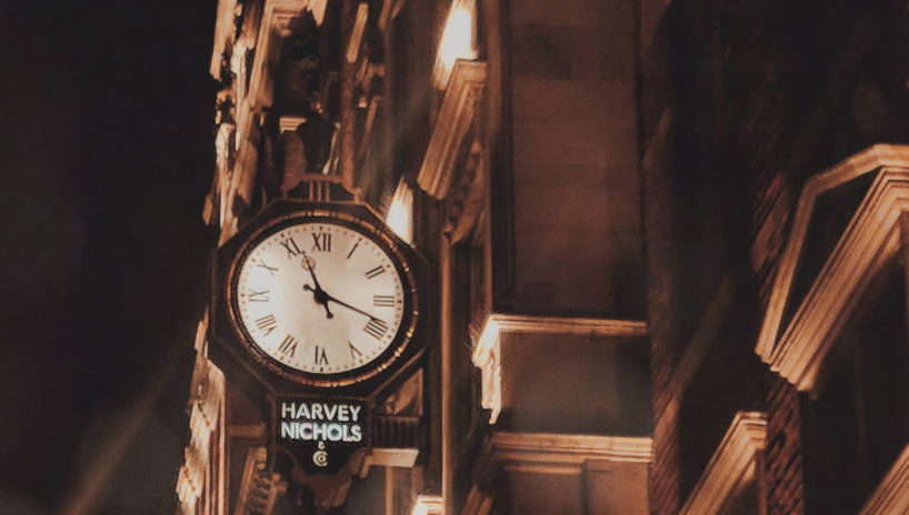 Harvey Nichols shop in Belgravia, London