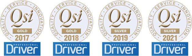 QSi 2017-2021 best chauffeur company award