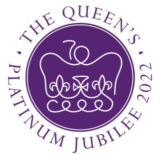 The Queen's Platinum Jubilee 2022 emblem