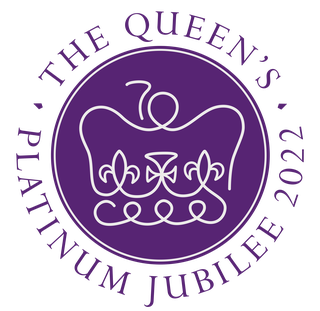 The Queen's Platinum Jubilee 2022 emblem