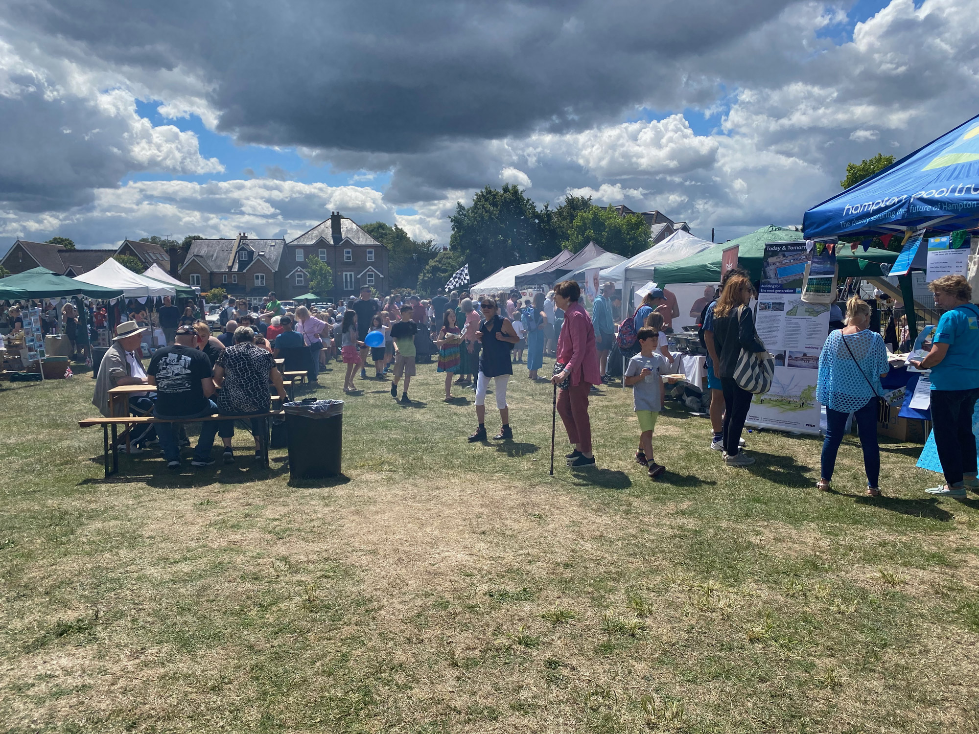 Hamptons Classics on the green stalls