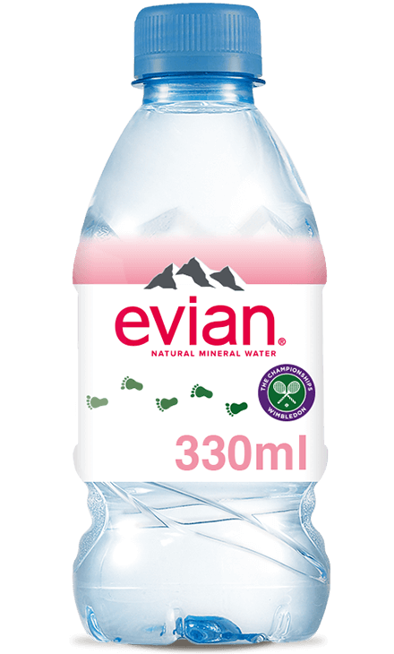 Evian Water bottle