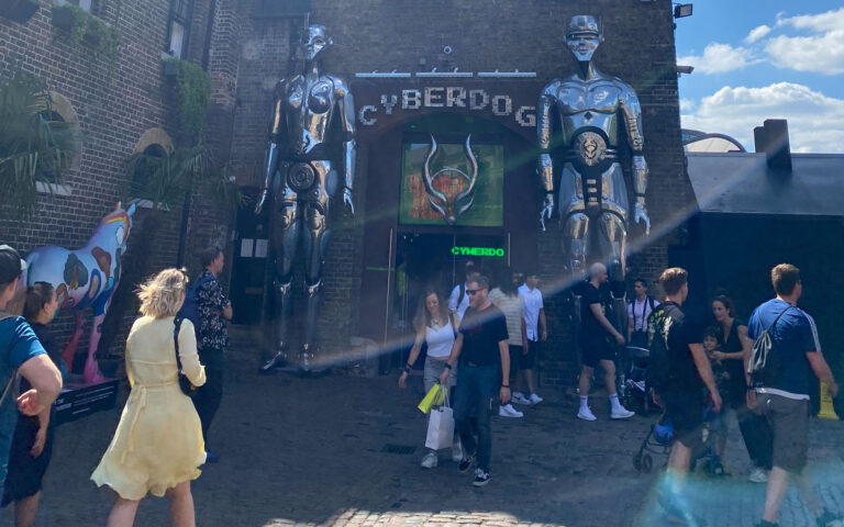 Cyber Dog at Camden Market, Camden Town