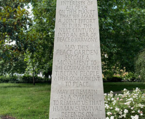 Tibetan Peace Garden words