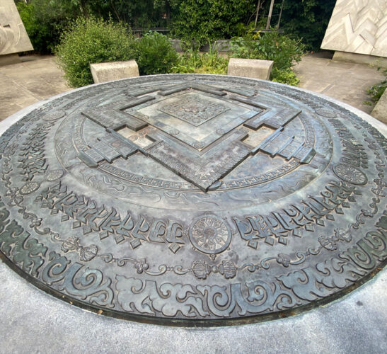 Tibetan Peace Garden mandala