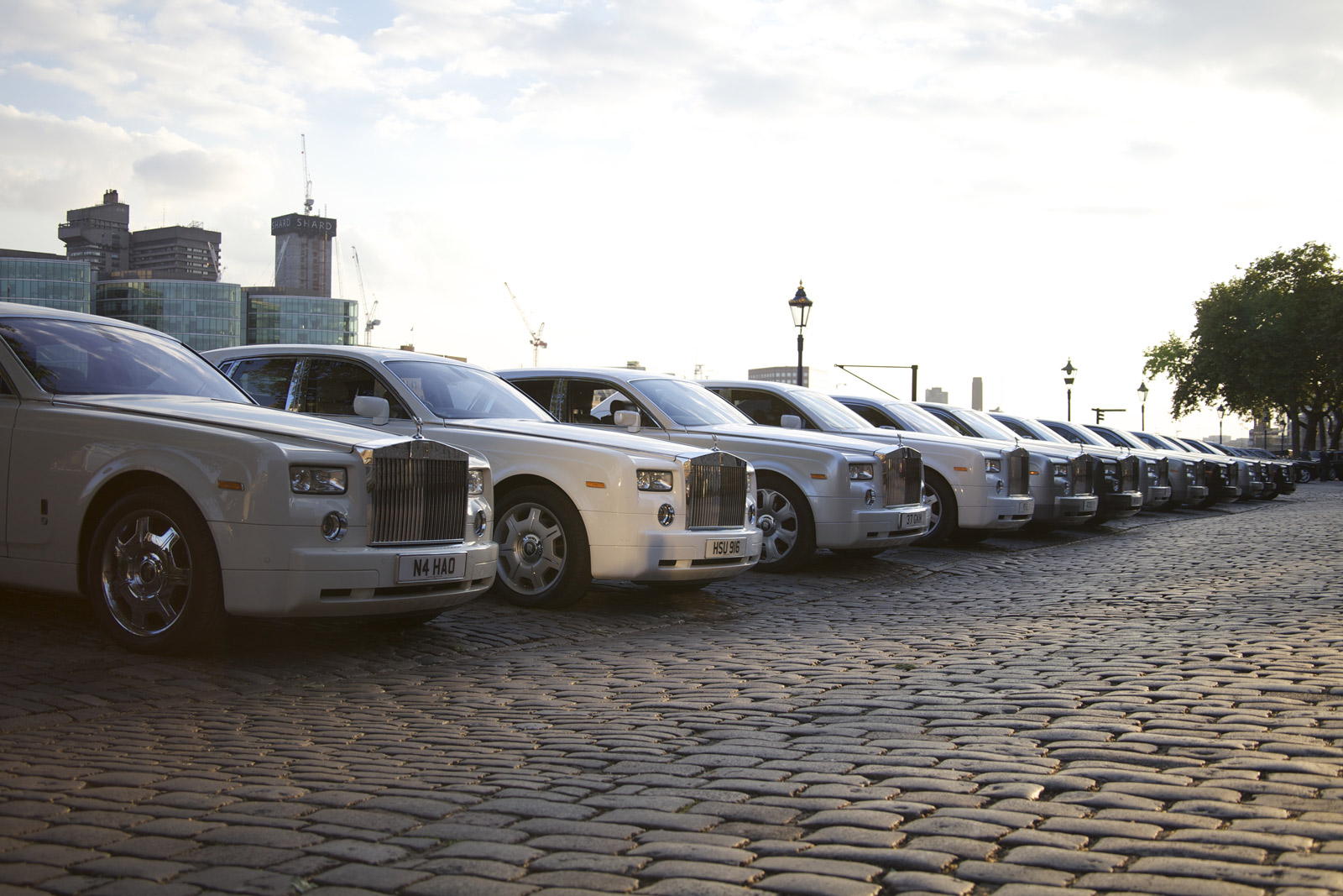 21 Rolls-Royce Phantom chauffeur cars in London